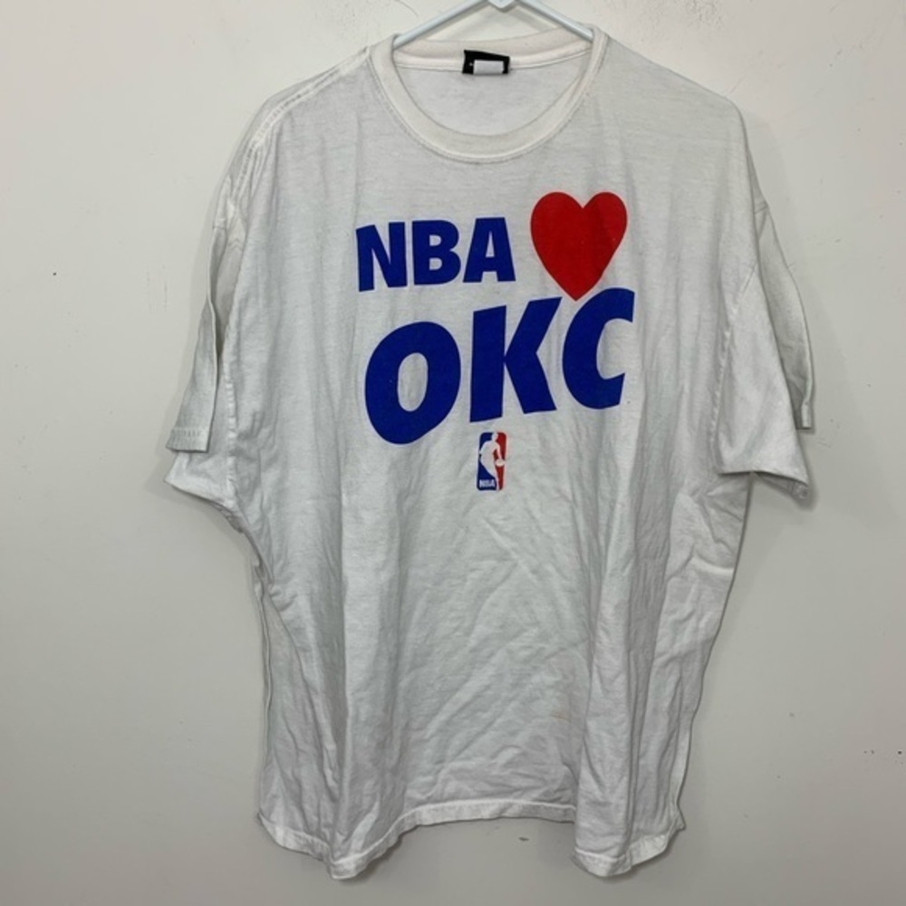 OKC Oklahoma City Thunder NBA 5 T-Shirts Xl/2xl - Picture 5 of 8